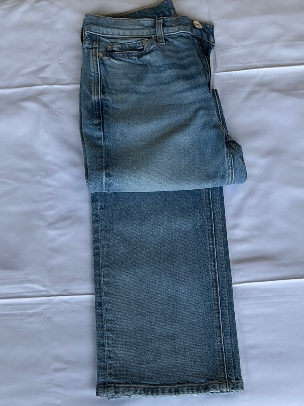 AYR The Roadie Straight-Leg Denim Jeans